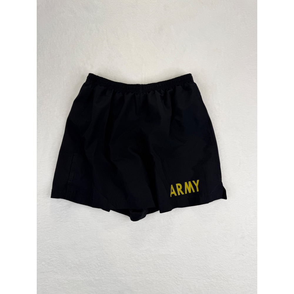 Soffe Mens US Army APFU Physical Fitness Uniform Training Shorts Black Small